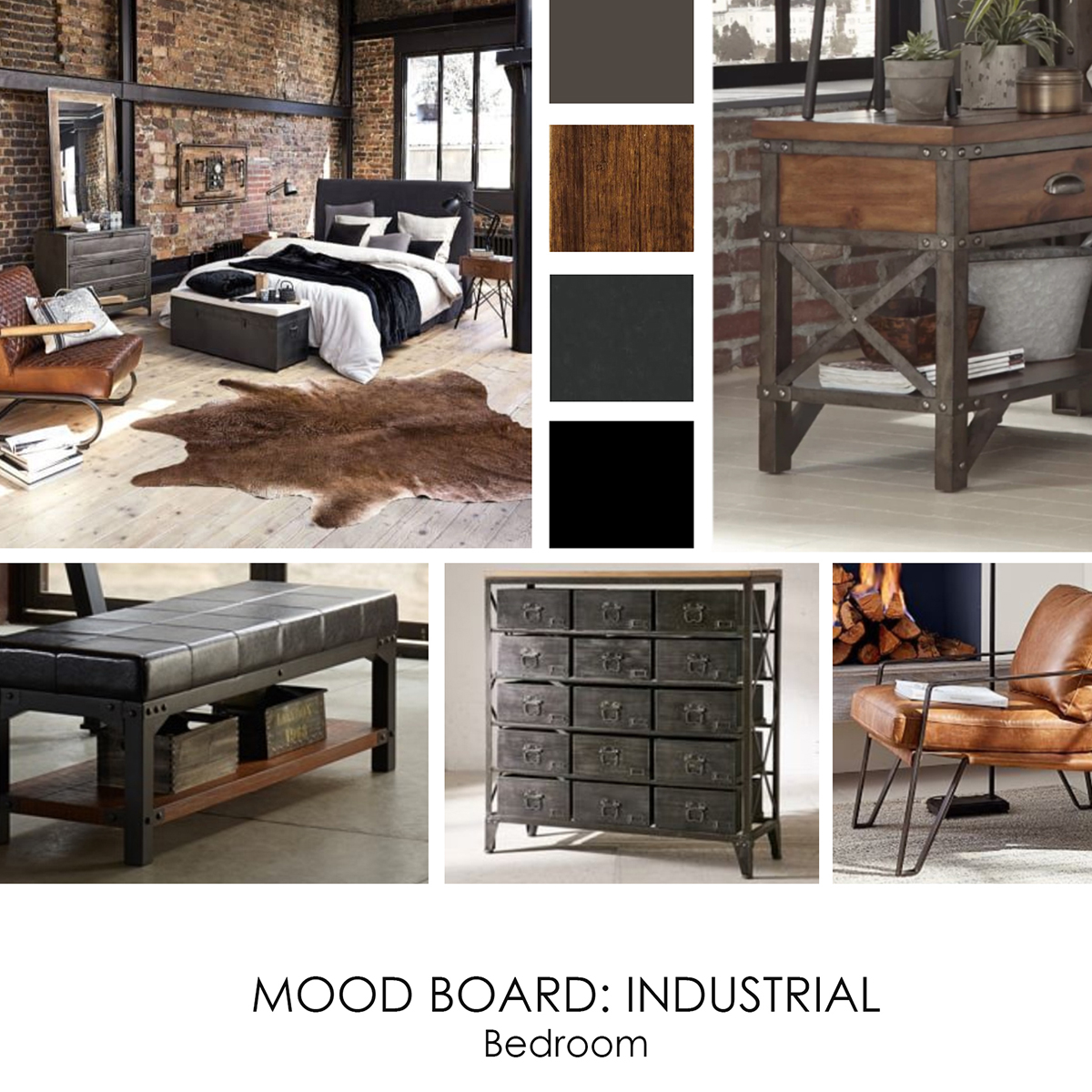 Industrial - Bedroom