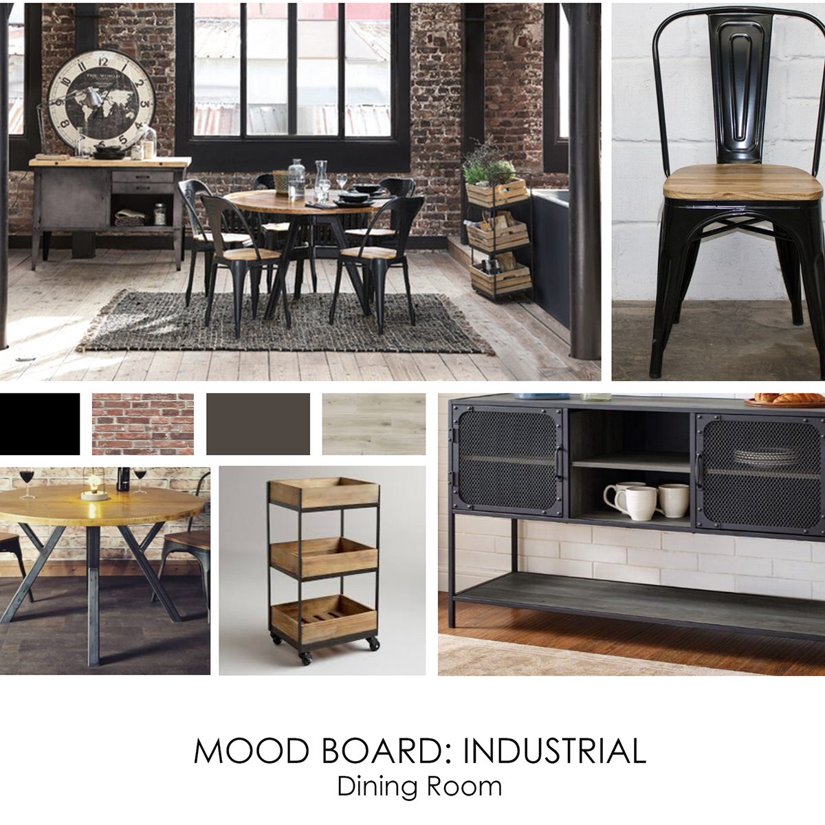 Industrial - Dining Room