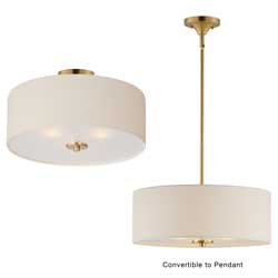 Bongo 3-Light Pendant / Semi-Flush Mount