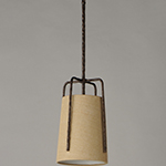 Pitchfork 1-Light Small Pendant