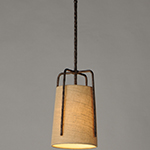 Pitchfork 1-Light Small Pendant