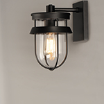 Breakwater 1-Light Outdoor Wall Sconce