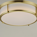 Rogue 17" 3-Light Flush Mount