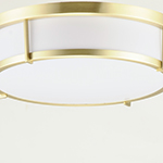 Rogue 17" 3-Light Flush Mount