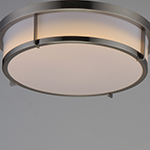 Rogue 13'' 2-Light Flush Mount