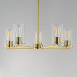 Lateral 5-Light Chandelier