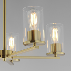 Lateral 5-Light Chandelier