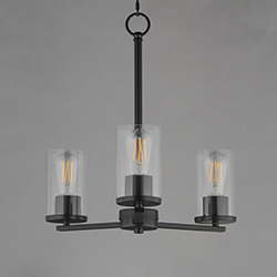 Lateral 3-Light Chandelier