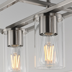 Lateral 4-Light Linear Pendant