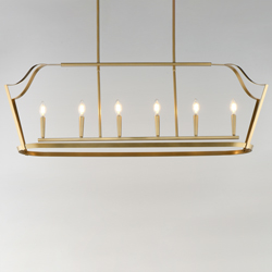 Arden 6-Light Linear Pendant