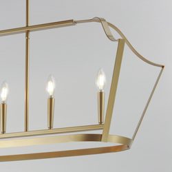 Arden 6-Light Linear Pendant