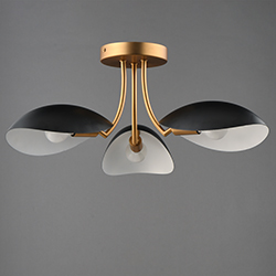 Maris 3-Light Semi Flush