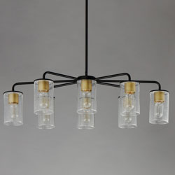 Sleek 8-Light Chandelier