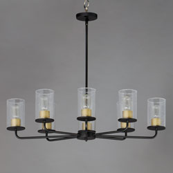 Sleek 8-Light Chandelier