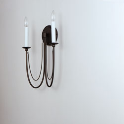 Plumette 2-Light Wall Sconce