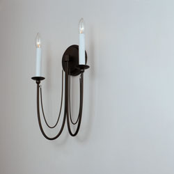 Plumette 2-Light Wall Sconce