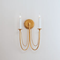 Plumette 2-Light Wall Sconce