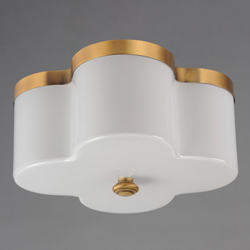 Clover 2-Light Flush Mount