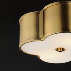 Clover 2-Light Flush Mount