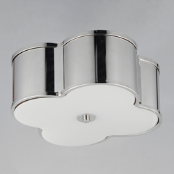 Clover 2-Light Flush Mount