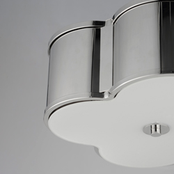 Clover 2-Light Flush Mount