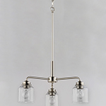 Acadia 3-Light Semi-Flush Mount/Chandelier