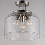 Acadia 3-Light Semi-Flush Mount