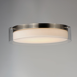 Duo 20" Round LED Flush Mount