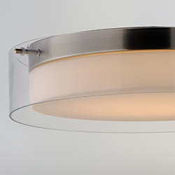 Duo 20" Round LED Flush Mount