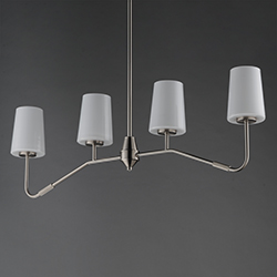 Durham 4-Light Linear Chandelier