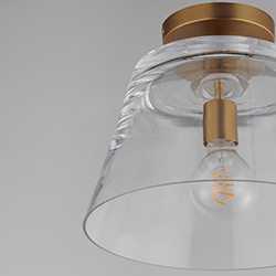 Hudson 1-Light Semi-Flush Mount/Pendant