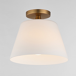 Hudson 1-Light Semi-Flush Mount/Pendant