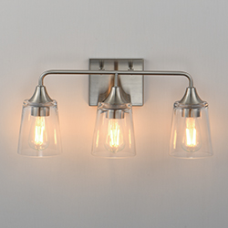 Hudson 3-Light Bath Vanity
