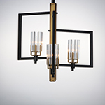 Flambeau 3-Light Chandelier