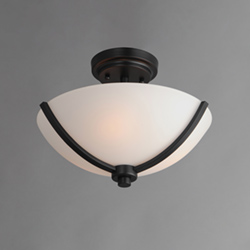 Deven 3-Light Semi-Flush Mount