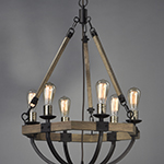 Lodge 6-Light Chandelier