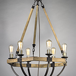 Lodge 6-Light Chandelier