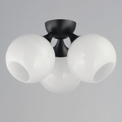 Neve 3-Light Semi Flush