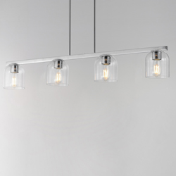 Scoop 4-Light Linear Pendant