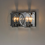 Looking Glass 2-Light Wall Sconce