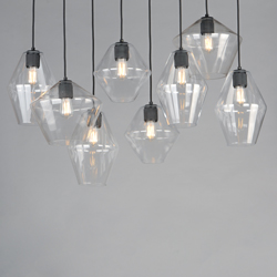 Geode 8-Light Pendant