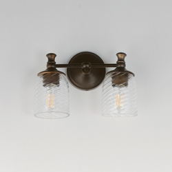 Swirl 2-Light Wall Sconce