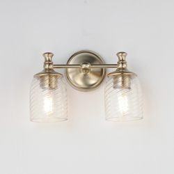 Swirl 2-Light Wall Sconce