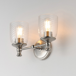 Swirl 2-Light Wall Sconce