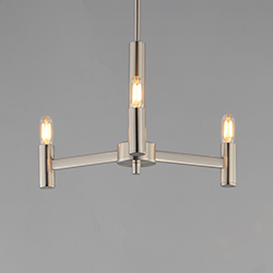 Emana 3-Light Chandelier