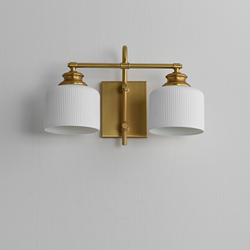 Bisque 2-Light Wall Sconce