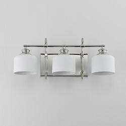 Bisque 3-Light Bath Vanity