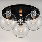 Vessel 3-Light Flush Mount