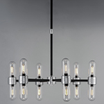 Dual 12-Light Chandelier