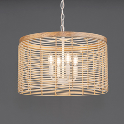 Vannerie 4-Light Pendant